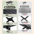 探险者蛋卷桌折叠桌户外桌椅全套便携式野餐桌椅一桌四椅月亮椅露营桌子 90款蛋卷桌+豪华月亮椅*2
