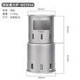 Tiartisan钛工匠户外纯钛柴火炉露营可携式卡片炉直燃炉骑行徒步野营纯钛炉 纯钛柴火炉(两件式)