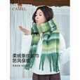 骆驼（CAMEL）马海毛格子围巾女2025新款秋冬韩版潮百搭情侣保暖感围脖 【彷马海毛御寒】挪威森林，133C