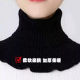 围脖女套头秋冬保暖护颈椎脖套装饰假领子针织毛线 围脖白色 厂家直销-优惠20