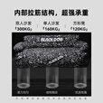 black dog黑狗沙发疯狂梦想家户外露营双人充气床休闲折叠便携式懒人沙发 单人充气沙发【自带内置充气泵】