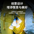 山力士流光水瓶灯 户外露营灯营地户外照明瓶盖灯小手电筒LED氛围灯 水瓶灯活力黄