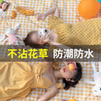 糜鸿（MIEHONE）野餐垫野外郊游防潮垫子户外折叠便携防水加厚野炊草坪布露营装备 红白格大号[2.0米*2.0米]