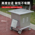 潮思汇正宗无柴火灶家无灶新式家用架子一体节能柴火炉炉具特厚 55黑锰钢柴火灶