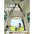 太力户外自动充气帐篷户外露营装备3-4人拾光5.29便携式野营防雨过夜防寒 5.29㎡【2-4人自动充气款】