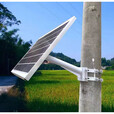 光伏板支架太阳能板监控安装50W80W100W工程装电杆支架配全套螺丝 通用装电杆用C款