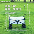 NAOISKEY 脑斯基迷你折叠拉车露营购物取快递便携神器 mini小推车承重100gk 替换轮子一个