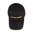 奈特科尔（NITECORE）户外棒球帽刺绣NITECORE标防晒钓鱼鸭舌帽速干透气 黑色