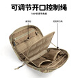 出众者战术EDC工具包多功能便捷腰包户外CS吃鸡装备迷彩配包背包拓展包 烟绿色RGN