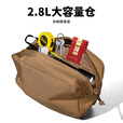 出众者 战术背心molle副包工具包户外背包拓展包杂物包附件包配包 狼棕色COB