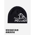 伯希和（Pelliot）【晴川】户外羊毛帽男女轻量保暖针织帽子男登山徒步165434038黑
