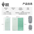 黑冰（BLACKICE）户外露营成人可拼接P棉睡袋轻量保暖信封式单人睡袋 FT200-米色拼卡其 均码