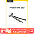 原始人户外多功能工具露营帐篷地钉锤子工兵野外求生装备铸铁榔头 绿色