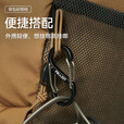 伯希和（Pelliot） 户外露营S型挂扣铝合金车钥匙干小挂扣件腰带卡扣背包万能 曜石黑（2个/包/中号）