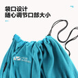 牧高笛 抓绒睡袋户外露营加厚摇粒绒隔脏防寒睡袋便携收纳内胆毯子 暖沙色/抓绒睡袋