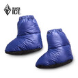 黑冰 户外营地700蓬灰鹅绒脚套 冬季室内轻量保暖羽绒袜套羽绒鞋 蓝色 260mm37-40码