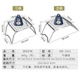 CAMPINGMOON柯曼折叠迷你炉架加密烤肉网烤干鱼配合气承重 迷你炉架【MS-1011】