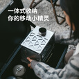 Naturehike挪客冰原精灵柴火炉户外露营桌面围炉煮茶水便携式野餐烤肉取暖炉 不锈钢本色