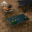 CAMPINGMOON柯曼折叠桌网桌科曼户外露营桌野餐桌多层置物架可拼接T-230 【T-2309C】2分之1天板花纹