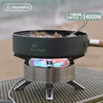 火枫（FIRE-MAPLE）户外炉子擎天炉七头炉露营野炊炉具锅具自驾游炊具套装全套可新疆 星焰七头炉+挡风板+长气罐转换