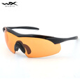 WILEY X美国Wiley X威利视 三色战术射击防护防风防弹护目眼镜3502  黑色