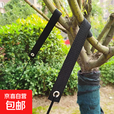 户外露营拉带防风树带树木防飓风定性气眼固定带 黑色