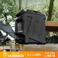DOD日本精致户外露营野餐野炊水桶大容量车载带水龙头储水箱家用水箱 黑色WT3-863-BK