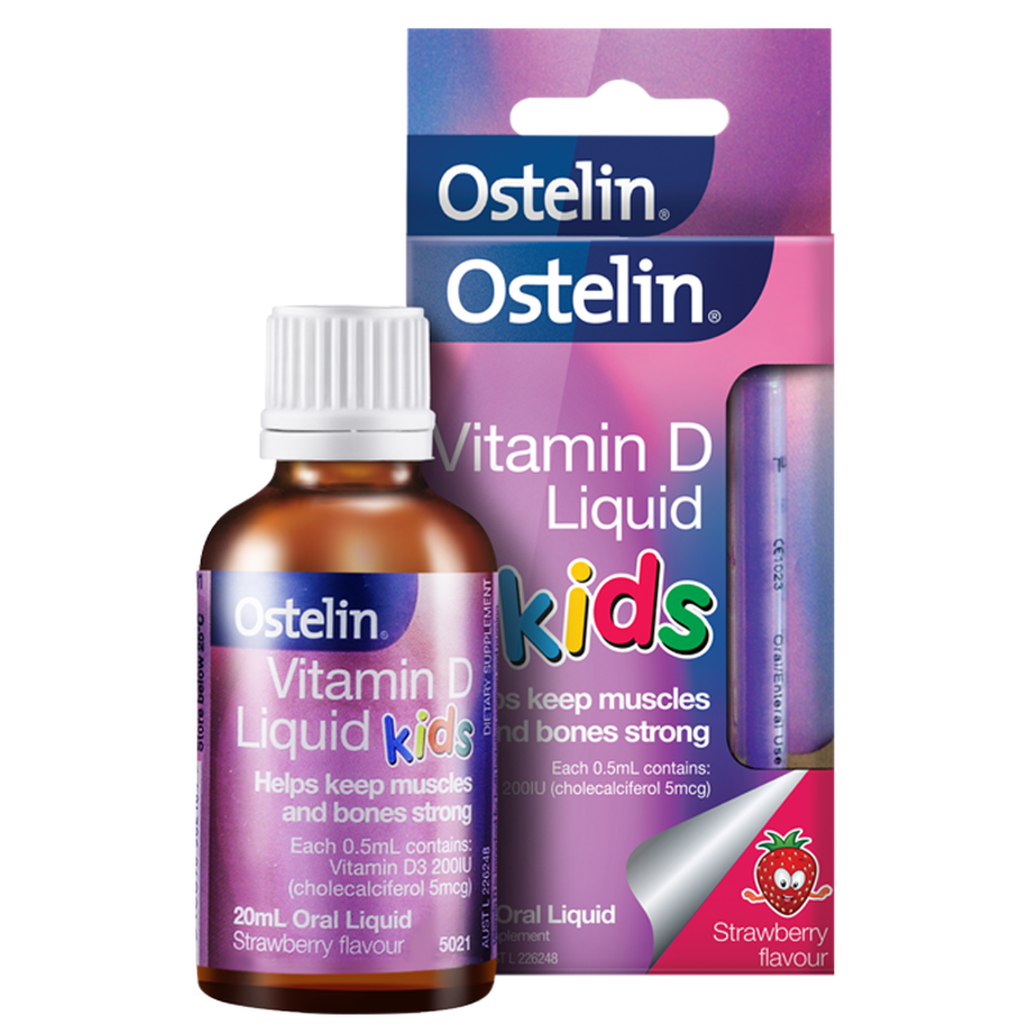 Ostelin Vitamin D Kids Liquid 20ml 9316090502104 eBay
