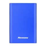 纽曼（Newsmy） 1TB 移动硬盘 明月时尚版系列 USB3.1 2.5英寸 宝石蓝 118M/S 极速传输