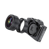 松典（SONGDIAN）DC201 数码照相机入门级学生家用 64G内存配广角镜