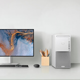 戴尔dell XPS8940 2021全新设计师游戏台式机电脑主机(十一代i7-11700 32G 1TBSSD+1TB RTX3070 8G独显)白