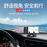 魅迪（MEIDI）车载手机支架 360度旋转式吸盘支架 车用仪表台手机导航支架功能小件 抖音同款支架 仪表台专用-黑色【合金边框+360度旋转】配防滑垫