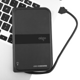 爱国者（aigo）1TB USB3.0 移动硬盘 HD816 黑色 多功能无线移...