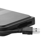 爱国者（aigo）1TB USB3.0 移动硬盘 HD816 黑色 多功能无线移...