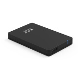 黑甲虫 (KINGIDISK) 320GB USB3.0 移动硬盘 H系列 2.5英寸 磨砂黑 简约便携 商务伴侣 内置加密软件 H320