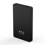 黑甲虫 (KINGIDISK) 320GB USB3.0 移动硬盘 H系列 2.5英寸 磨砂黑 简约便携 商务伴侣 内置加密软件 H320