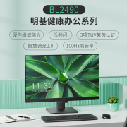 BenQ明基BL2490 23.8英寸显示器（1920*1080、100Hz、99%sRGB）