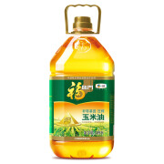 福临门 黄金产地食用油 非转基因压榨玉米油3.09L*2件