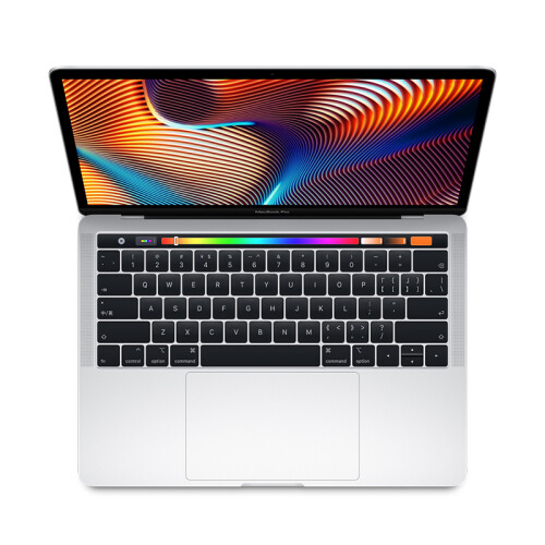 Apple MacBook Pro 13.3英寸笔记本电脑 银色 2018新款（四核八代i5 8G 256G固态硬盘 MR9U2CH/A）