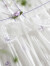 美标（MEIBIAO）商场同款七分袖棉质睡裙女春夏甜美印花公主风睡衣宫廷风家居服 白色 M(160/84A)