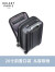 DELSEY戴乐世旅行箱双轮式四轮行李箱可扩充拉杆箱2071 石墨色 28寸