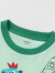 巴拉巴拉男童短袖儿童t恤宝宝上衣新款夏装童装纯棉卡通衣服 粉绿-恐龙消防车40363 90cm