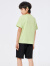 巴拉巴拉童装儿童套装男童夏季运动短袖两件套中大童纯棉潮流印花 粉绿40331 130cm