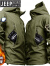 吉普（JEEP）冲锋外套防风机能加绒秋冬季男多口袋军迷军绿色战术夹克外套 鲨鱼冲锋衣-绿色 S(100-120斤)