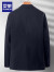 罗蒙西服外套男2024春季新款时尚休闲西服纯色百搭单西外套中青年外套 蓝色 175