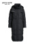 皮尔卡丹女装2024年新款通勤多色百搭保暖中长款羽绒服C44YL15 黑色 38A(165/88A)
