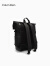 Calvin Klein Jeans男士休闲简约ck金属卡扣大容量旅行双肩包节日礼物HH3076 001-黑色 OS