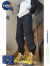 NASA WASSUP软壳冲锋裤男夏季新款美式机能裤子男款配马丁靴束脚工装裤 黑色 常规【高品质】K03-HMFS 2XL 【建议140-160斤】