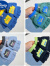 迪士尼（Disney）儿童手套4-18岁男童秋冬季时尚韩系保暖男孩学生写字半指翻盖手套 C3431翻盖23-藏青色 约5-12岁 见颜色分类