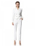 睿诺白色西装套装女韩版时尚商务高端职业装气质修身ol主持人正装 西装+裙子 S